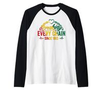 Juneteenth La catena che si spezza dal 1865 Storia nera Maglia con Maniche Raglan