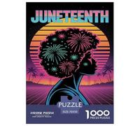 Juneteenth Puzzle Impossibili 1000Pcs Giorno della Libertà Decorazione Per La Casa. Giochi Rilassamento E Intelligence Per Adulti E Bambini Da 12 Anni 70x50cm/1000pcs