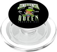 Juneteenth Queen Freedom Day 1865 Emancipazione della melanina PopSockets PopGrip per MagSafe
