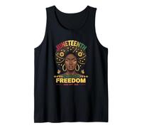 Juneteenth Radicato nella libertà Giugno 1865 Black History Women's Canotta