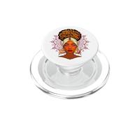 Juneteenth Regina Nera Belle Donne Melanina Ragazza Magia PopSockets PopGrip per MagSafe