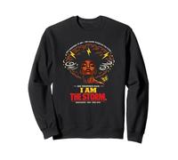 Juneteenth She Whispered I Am The Storm Womens Black History Felpa