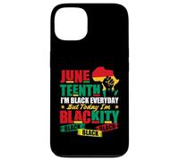 Juneteenth Sono nero tutti i giorni ma oggi sono Blackity Custodia per iPhone 13
