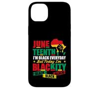 Juneteenth Sono nero tutti i giorni ma oggi sono Blackity Custodia per iPhone 14 Plus
