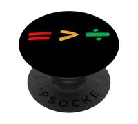 Juneteenth Uguaglianza più che divisione Uguali diritti PopSockets PopGrip Adesivo