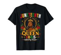 Juneteenth Women Black History Freedom 1865 June 19th Maglietta