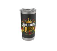 Juneteenth Women June 19 1865 Freedom Day Black History Bicchiere termico in acciaio inox doppia parete