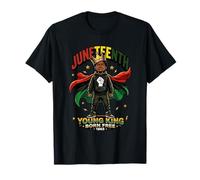 Juneteenth Young King 1865 Ragazzo Nero Heritage Kid Maglietta