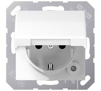 Jung 1 parte Frutto Presa schuko Bianco alpino AS1520KLWW 1 pz.