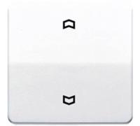 Jung 1 parte Placca di copertura Frecce con simboli Bianco crema CD590P 1 pz.