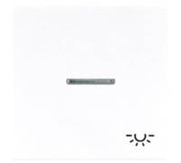 Jung 1 parte Placca di copertura Pulsante con simbolo luce Bianco LS990KO5LWW 1