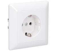 Jung 1520 WW Presa Schuko 16 A 250 V Serie AS 500 Bianco Alpino