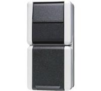 JG 876 W - Presa 16 A 250 V CA con commutatore di spegnimento universale