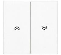 Jung 2 vie Placca di copertura Interruttore tapparelle Bianco LS995PWW 1 pz.