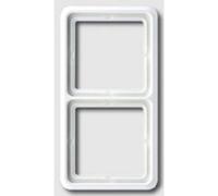 Jung 2 vie Telaio di copertura Coperchio Bianco alpino CD582WW 1 pz.