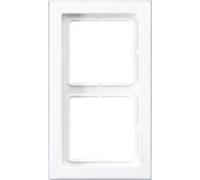 Jung 2 vie Telaio di copertura Coperchio Bianco alpino LSD982WW 1 pz.