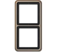 Jung 2 vie Telaio di copertura Coperchio Bronzo CD582GB 1 pz.
