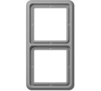 Jung 2 vie Telaio di copertura Coperchio Grigio CD582GR 1 pz.