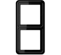 Jung 2 vie Telaio di copertura Coperchio Nero CD582SW 1 pz.