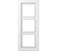 Jung 3 scomparti Telaio di copertura Coperchio Bianco LSD983BFWW 1 pz.