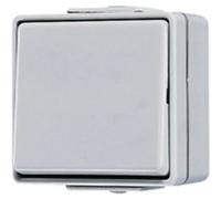 Jung 606W 1 parte Completo Commutatore Grigio 1 pz.