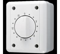 JUNG 8012 W - bianco - manopola - 120 min - 250 V - 16 A - 75 mm (8012W) NEW