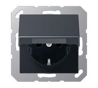 JUNG A1520BFKLANM A 1520 BFKL ANM - CEE 7/3 - Anthracite - Thermoplastic - IP44