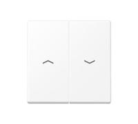 JUNG A595PWWM - Plastic - Screwless - 1 pc(s)