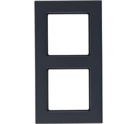 Jung cornice 2 Fach infrangibile Serie A Creation Antracite opaco, 1 pezzi, AC 582 BF Anm