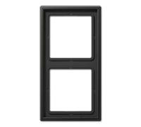 Jung 2 scomparti telaio di copertura antracite al2982an