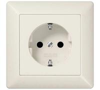 Jung AS1520N 1 parte Frutto Presa schuko Bianco 1 pz.