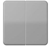 Jung CD1702GR Steuertaste 2-fach Standard, grau