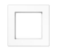 Jung cornice 1 Fach infrangibile Serie A Creation Alpinweiss, 1 pezzi, AC 581 BF WW