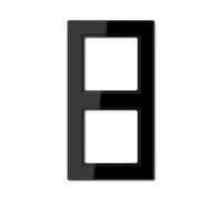 Jung cornice 2 Fach Serie A Creation NERO, 1 pezzi, AC 582 SW