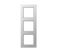 Jung cornice 3 Fach Serie A Creation alluminio, 1 pezzi, AC 583 al