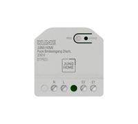 JUNG Home BTPB2U Puck - Ingresso binario a 2 ingressi, 230 V, da incasso, Bluetooth Mesh, ingresso per pulsanti e sensori