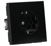JUNG LS 1520 KI SW Tipo F (Schuko) Nero cassetta di scarico