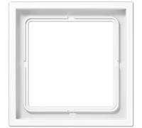 Jung LS zero - Cornice 1 elemento 81 x 81 mm Series termoplastico bianco alpino