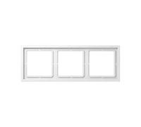 Jung LS zero - Telaio 3 elementi 81 x 223 Series termoplastico bianco alpino