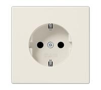 JUNG LS1520KI LS 1520 KI - CEE 7/3 - Ivory - 250 V - 16 A - 70 mm - 70 mm