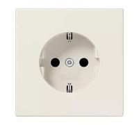 JUNG LS1521KI Spina Schuko, 16 A/250 V, Bianco Avorio