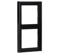 Jung Mascherina per prese LS982SW, 2 moduli, termoindurente, orizzontale/verticale
