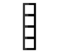 JUNG LS984SW LS 984 SW - Black - Duroplast - Screwless - - 81 mm - 294 mm