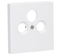 JG LS990 SAT - Copertura, infrangibile, per presa TV SAT, bianco alpino