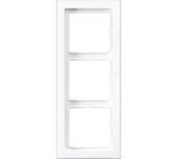 Jung 3 scomparti telaio di copertura coperchio bianco lsd983ww