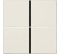 Jung Placca di copertura LS404TSA - 4 posizioni, per interruttore, termoplast...