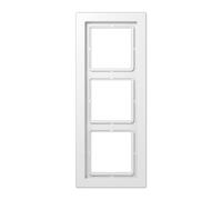 Jung, Placca per combinazione orizzontale e verticale, 3 moduli - LSD983WW