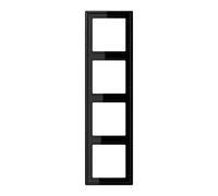 JUNG LS984SW LS 984 SW - Black - Duroplast - Screwless - - 81 mm - 294 mm