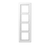 Jung, Placca per combinazione orizzontale e verticale, 4 moduli - LSD984WW