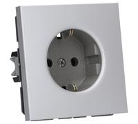 Jung AL 1520 Presa Schuko 16 A 250 V Serie LS in alluminio